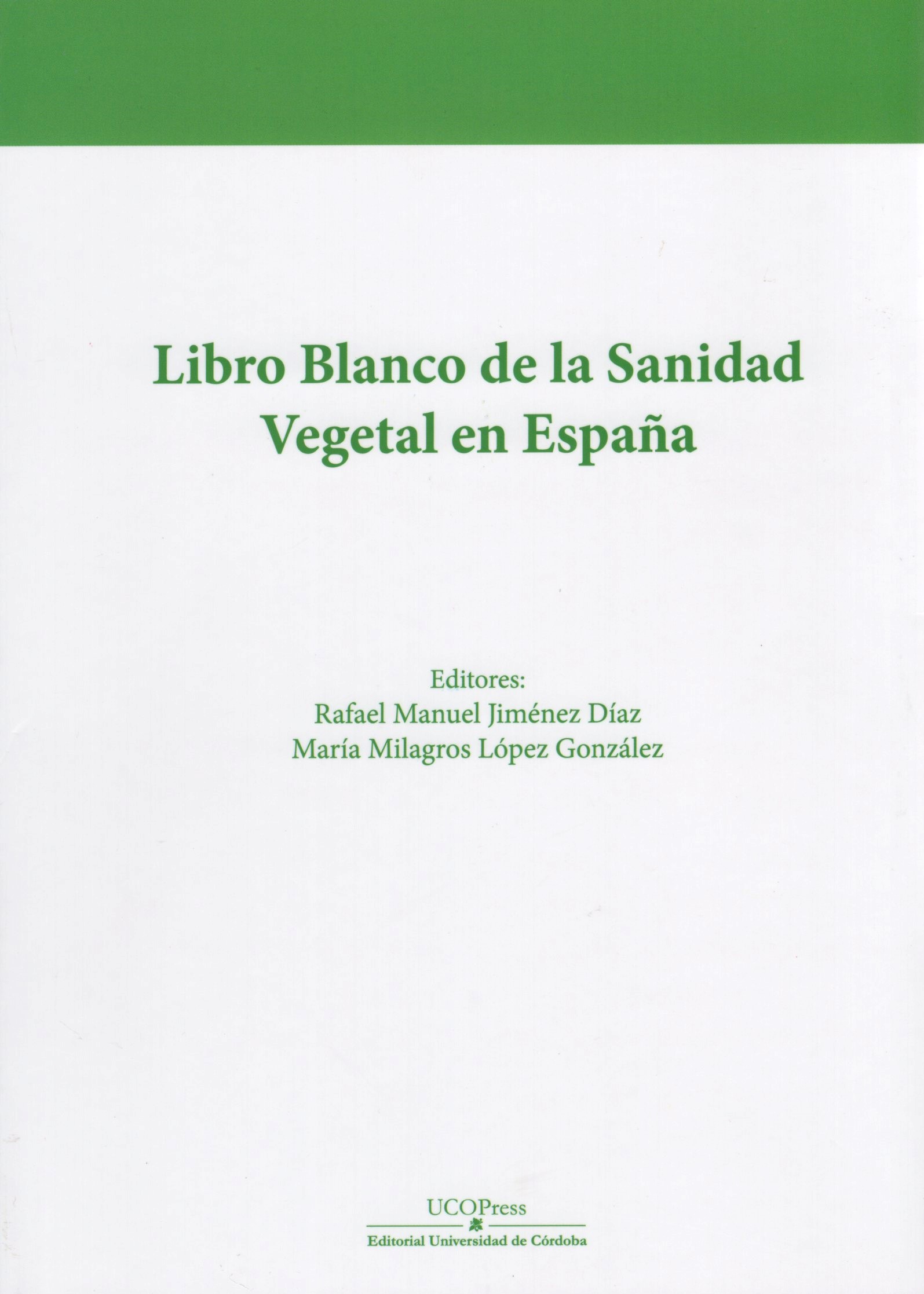 Portada Libro Blanco de la Sanidad Vegetal en España